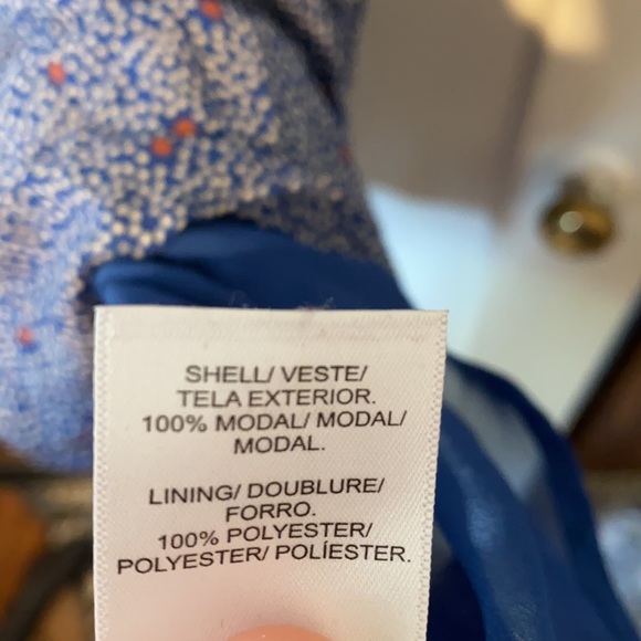 Lucky Brand polka dot wrap dress short sleeve - Picture 10 of 11